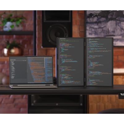7. JAPANNEXT 39,6 cm JN-DMD-IPS156F Podwójny monitor FHD