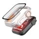 2. Etui Tech-Protect Defense360 na Apple Watch 7 / 8 / 9 (45 mm) - tytanowo-pomarańczowe