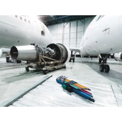 3. Wera 05022210001 klucz imbusowy Zestaw kluczy imbusowych w kształcie litery L Metryczny 9 szt.