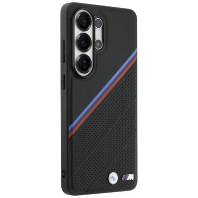 4. Etui BMW Tricolor Metal Logo MagSafe na Samsung Galaxy S26 Ultra - czarne
