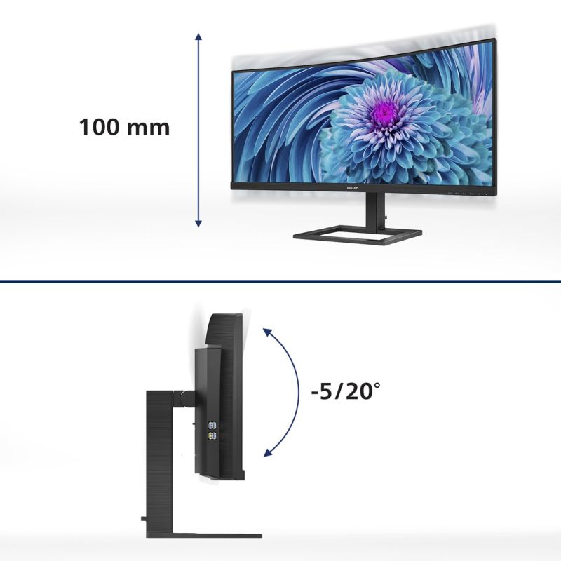 22. MONITOR PHILIPS LED 34" 346E2CUAE/00