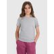 T-shirt regular gładki dziewczęcy 4F 4FJRMM00TTSHF3231-25M