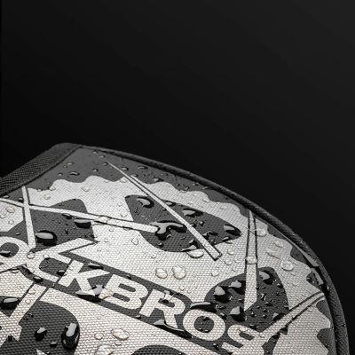 3. Osłona transportowa na mechanizm korbowy Rockbros D76 - czarno-szara