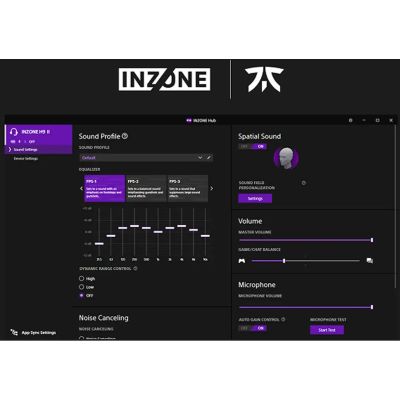7. Zestaw słuchawkowy do gier Sony INZONE H9 II Bluetooth Nauszne Mikrofon Redukcja szumów Bezprzewodowy Czarny