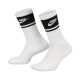 2. Skarpety Nike Everyday Elevated Crew 3 pary biało-czarne IM7949 901