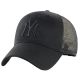 4. Czapka z daszkiem 47 Brand MLB New York Yankees Branson Cap B-BRANS17CTP-BKJ