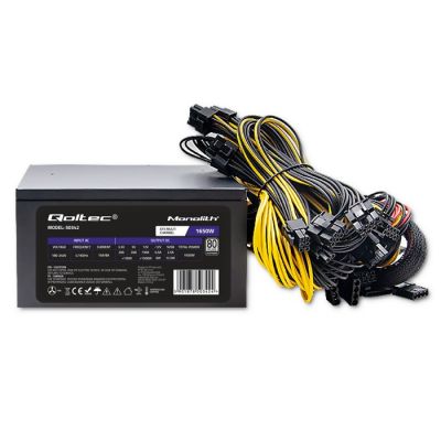 7. Qoltec Wydajny Zasilacz ATX 1650W | 80 Plus Platinum