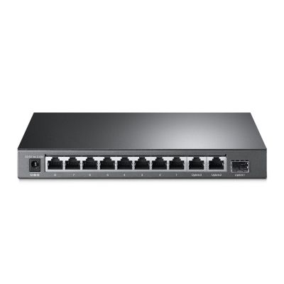 4. TP-Link TL-SL1311MP przełącznik sieciowy Nie zarządzany Fast Ethernet (10/100) Obsługa PoE Czarny