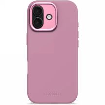 Etui Decoded AntiMicrobial Silicone Backcover MagSafe na iPhone 17 - różowe