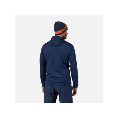 2. Bluza męska ROSSIGNOL Mid Layer Stretch Hoodie granatowa