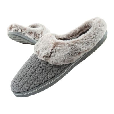 Skechers kapcie damskie Cozy Campfire laczki ocieplane modne