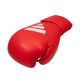 6. Rękawice boskerskie skórzane Adidas SPEED 175 czerwone