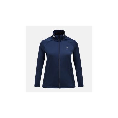 2. Bluza damska PEAK PERFORMANCE W Rider Essentials Zip Jacket kolor granatowy