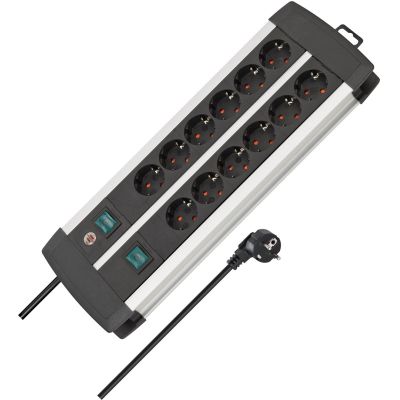 3. Listwa zasilająca Brennenstuhl Premium-Duo-Alu-Line 2x6x 3m