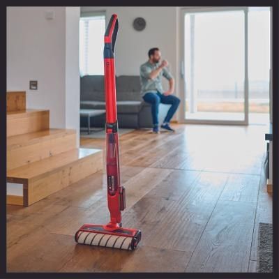 7. Einhell CLEANEXXO mop 400 ml Mokry Czerwony