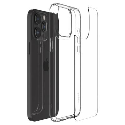 9. Etui Spigen Airskin Hybrid na iPhone 15 Pro Max - przezroczyste