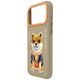 3. Etui Nimmy Glasses Cool nag na iPhone 17 Pro - beżowe