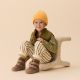 11. Buty zimowe barefoot z wełną z recyklingu Affenzahn Comfy Tiger (01250-70003)