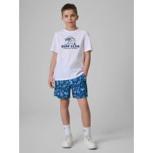 Spodenki plażowe boardshorty chłopięce 4F 4FJRSS26UBDSM211-90A