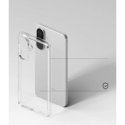 6. Etui Ringke Fusion na Samsung Galaxy A57 5G - przezroczyste