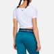 2. Koszulka Under Armour Lightweight Lux Crop Tee W 1305484-100