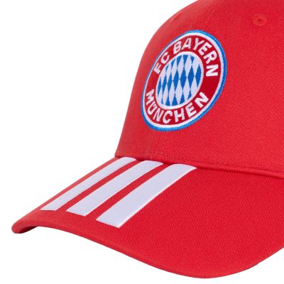 3. Czapka z daszkiem adidas Bayern Monachium czerwona KT3395