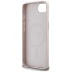 7. Etui Guess 4G Circle Classic Logo MagSafe na iPhone 16e - różowe