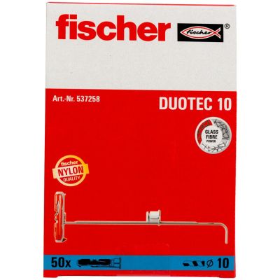 7. Fischer 537258 kotwa śrubowa/kołek rozporowy 50 szt. Zestaw śrub i kołków rozporowych 50 mm