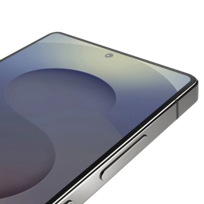 7. Szkło hartowane Puro Frame Tempered Glass z czarną ramką do Samsung Galaxy S25 Ultra