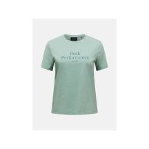 Koszulka damska PEAK PERFORMANCE W Original Tee kolor zielony