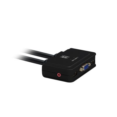 2. LevelOne KVM-0223 przełącznik KVM Czarny