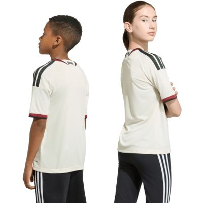4. Koszulka dla dzieci adidas Manchester United 26/27 Third Jersey beżowa KC4770