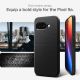 13. Etui Spigen Liquid Air na Google Pixel 9A - czarny mat