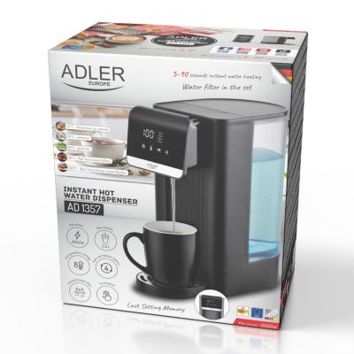 17. Dyspenser gorącej wody | 2,5 L | Panel dotykowy | 8 temperatur Adler Adler
