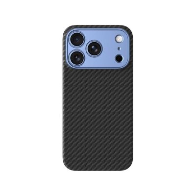 3. Etui AMAZINGTHING Titan Max Lens na iPhone 18 Pro Max z włókna aramidowego z osłoną aparatu kompatybilne z MagSafe - niebieskie