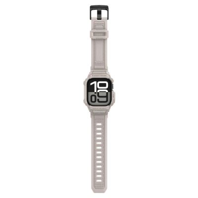 11. Pasek Spigen Rugged Armor Pro na Apple Watch 42 mm - beżowy