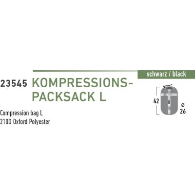 3. Worek Kompresyjny High Peak (42x26cm) roz L  23545