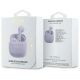 4. Guess słuchawki Bluetooth GUTWSJ14ESGU    TWS + stacja dokująca fioletowy/purple Printed Classic Logo