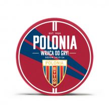 Krążek hokejowe Polonia Bytom Wracamy do Gry RED Ltd SREBKR-POWRR