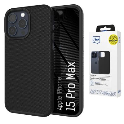 Etui 3mk Fortis MagCase na iPhone 15 Pro Max - czarne