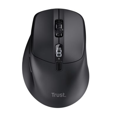 4. Mysz TRUST ZEVO FAST RECH MULTI-WRLS czarna