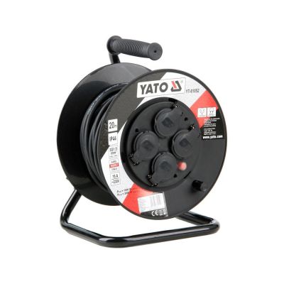 Yato YT-81052 kołowrotek 4 x gniazdo sieciowe 20 m