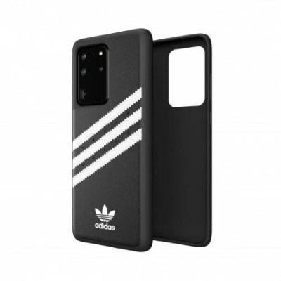 6. Etui Adidas OR Moudled Case PU na Samsung Galaxy S20 Ultra czarno-białe