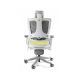 3. Fotel biurowy Wau 2 BL410 tkanina mustard/biały