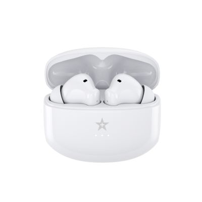 4. Słuchawki bezprzewodowe GIEWONT RealSound PRO ANC ENC GWS800-2 Białe