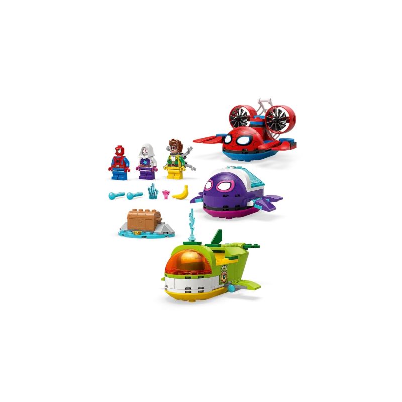 9. LEGO MARVEL 11207 Spidey: podwodne pojazdy