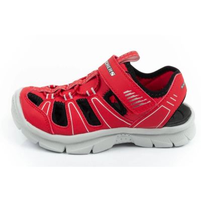 21. Sandały Skechers Relix Jr 406520L/RDBK