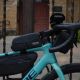10. Torba rowerowa Rockbros AS-134 ROAD TO SKY wodoodporna na ramę 0,6 l - czarna