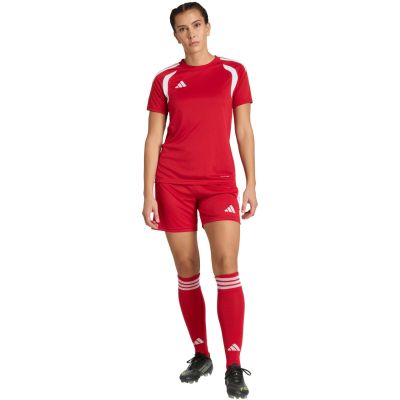 6. Spodenki damskie adidas Tiro 26 League czerwone KA8810