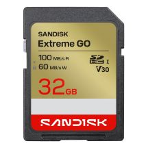 Sandisk Extreme Go SD UHS-I 32GB SD 100MB/s(R) / 60MB/s(W)